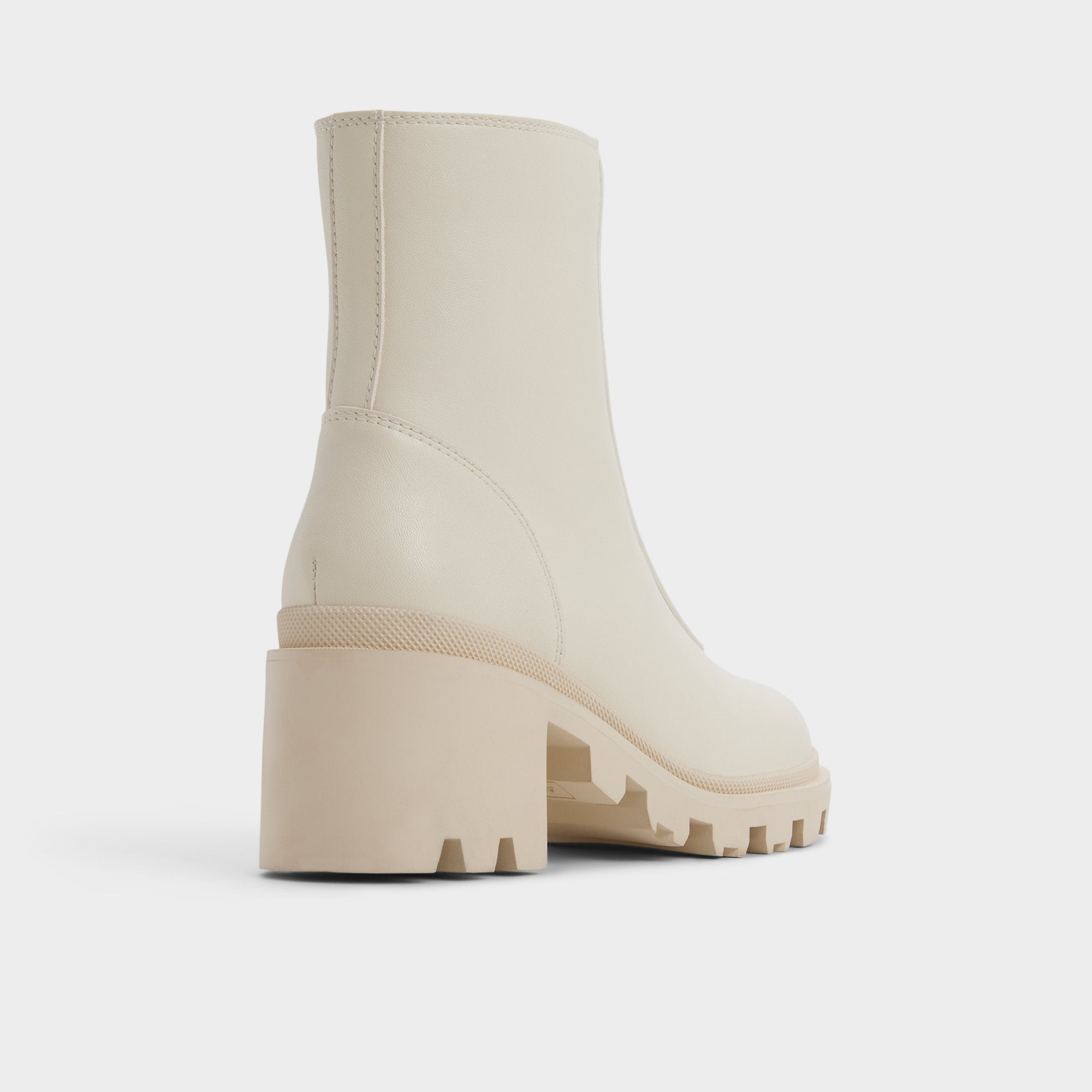 Merielle in Other White - Ankle boot, Lug sole