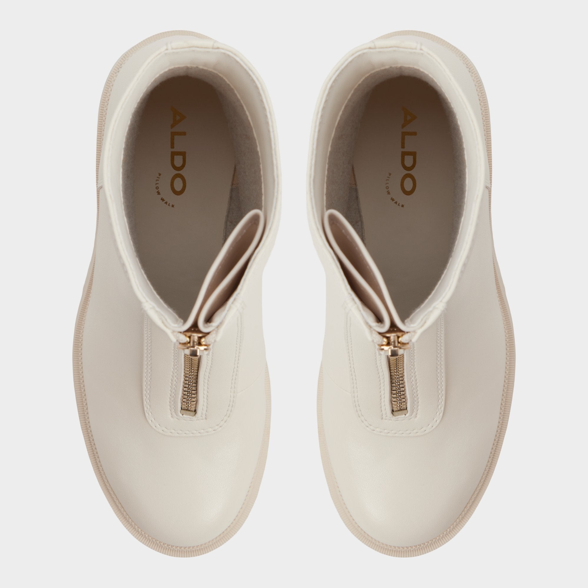 Merielle in Other White - Ankle boot, Lug sole