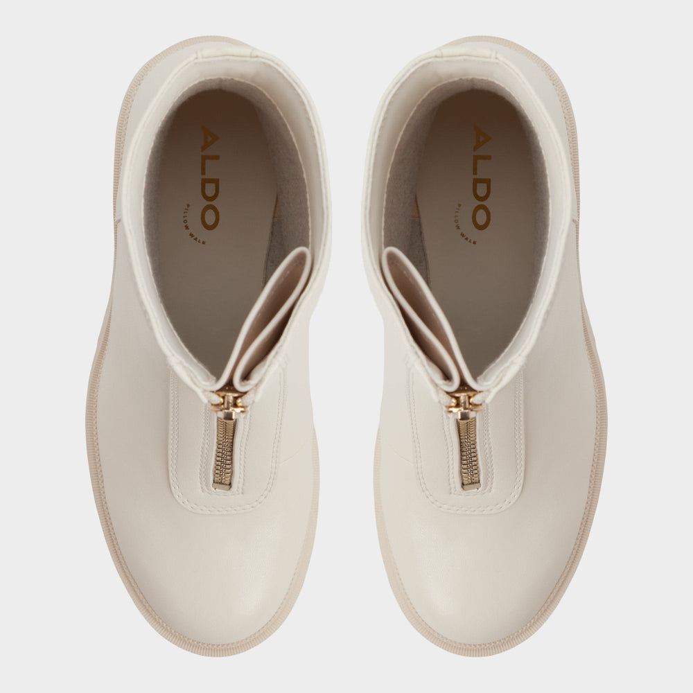 Merielle in Other White - Ankle boot, Lug sole
