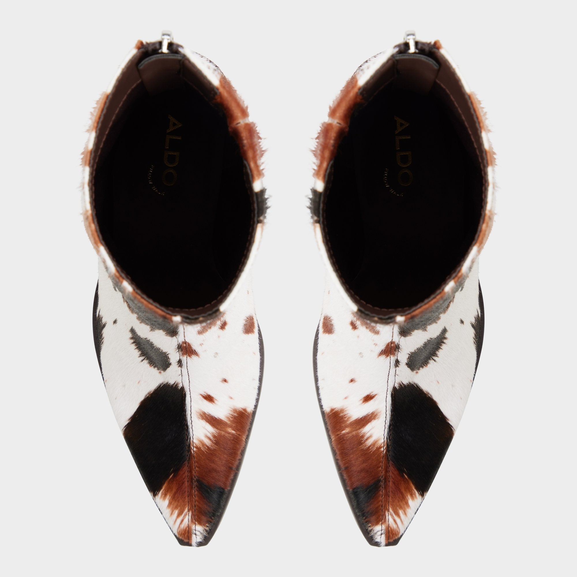 Norelle in Open Brown - Ankle boot, Block heel