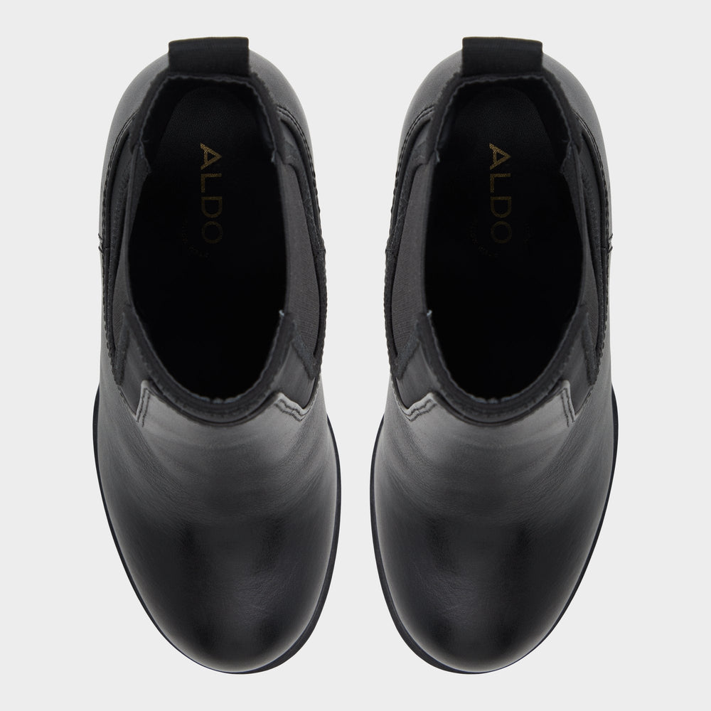 Bold Black Women's Ankle boots - Ankle boot, Lug sole