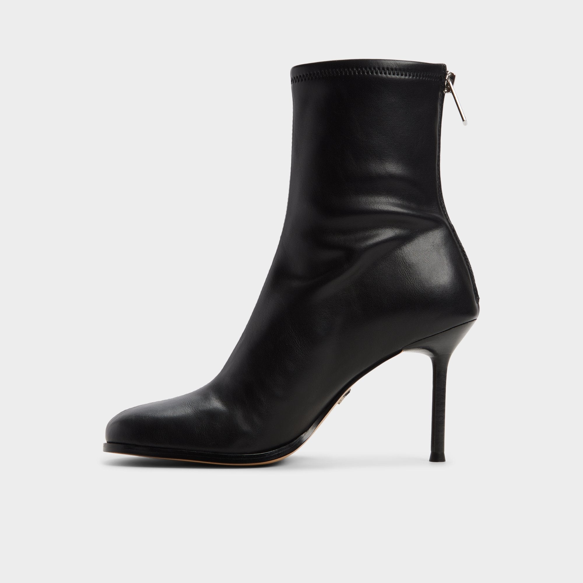Evander in Black - Ankle boot, Stiletto heel