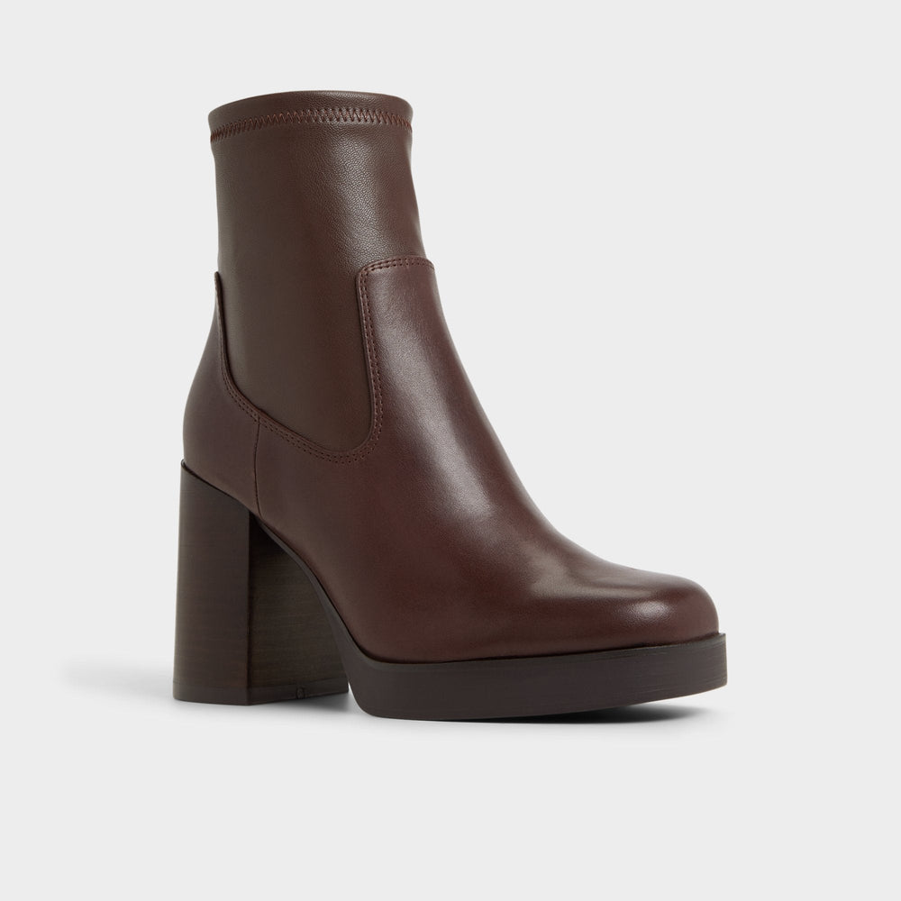 Seraphica in Other Brown - Ankle boot, Platform