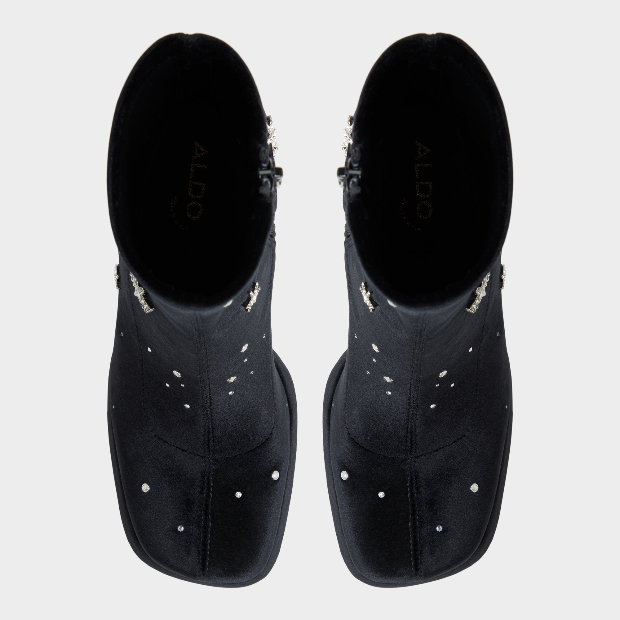Starrie in Black - Ankle boot, Platform