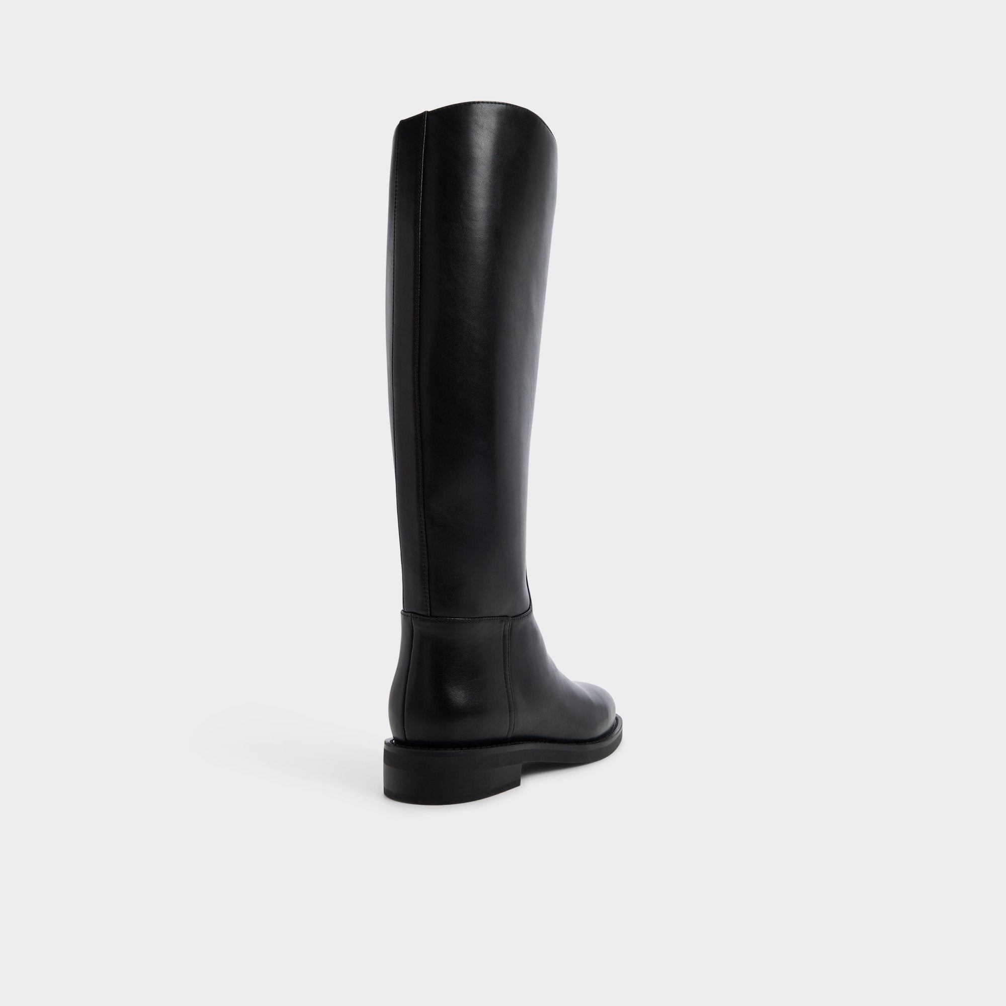 Charley in Black - Knee-high boot, Cup sole