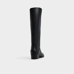 Kaydienh in Black - Knee-high boot, Block heel