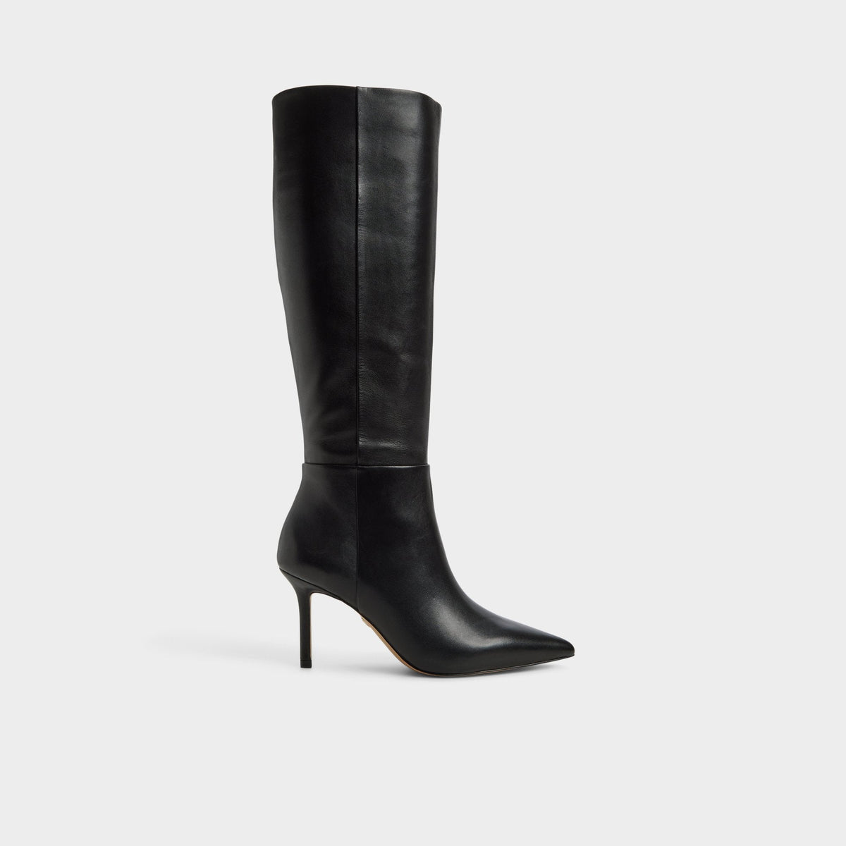 Saphiria in Black - Knee-high boot, Stiletto heel