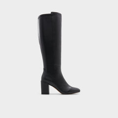 Satori Black/Black Women's Tall Boots - Knee-high boot, Block heel