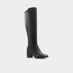 Satori Black/Black Women's Tall Boots - Knee-high boot, Block heel