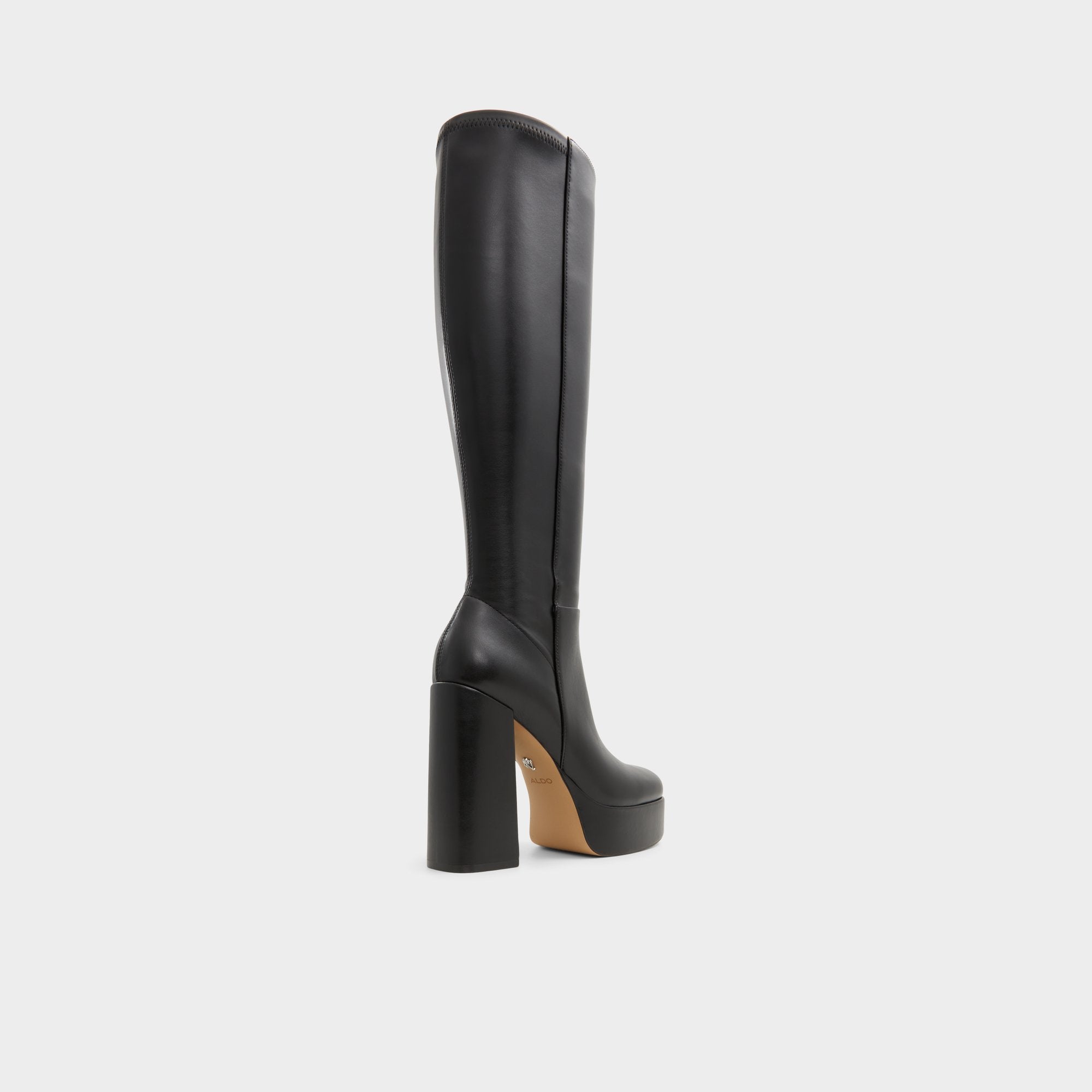 Albie Black Women's Tall Boots - Knee-high boot, Platform