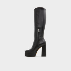 Albie Black Women's Tall Boots - Knee-high boot, Platform