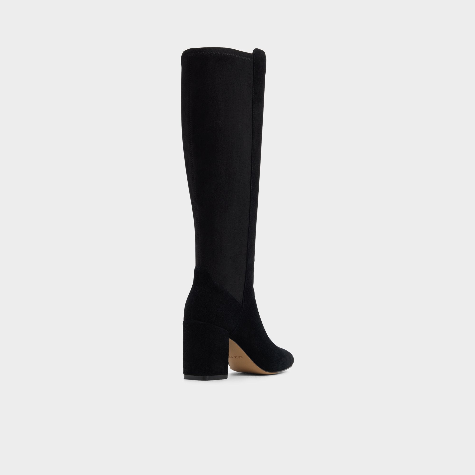 Satori in Wc Other Black - Knee-high boot, Block heel
