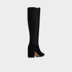 Satori in Wc Other Black - Knee-high boot, Block heel