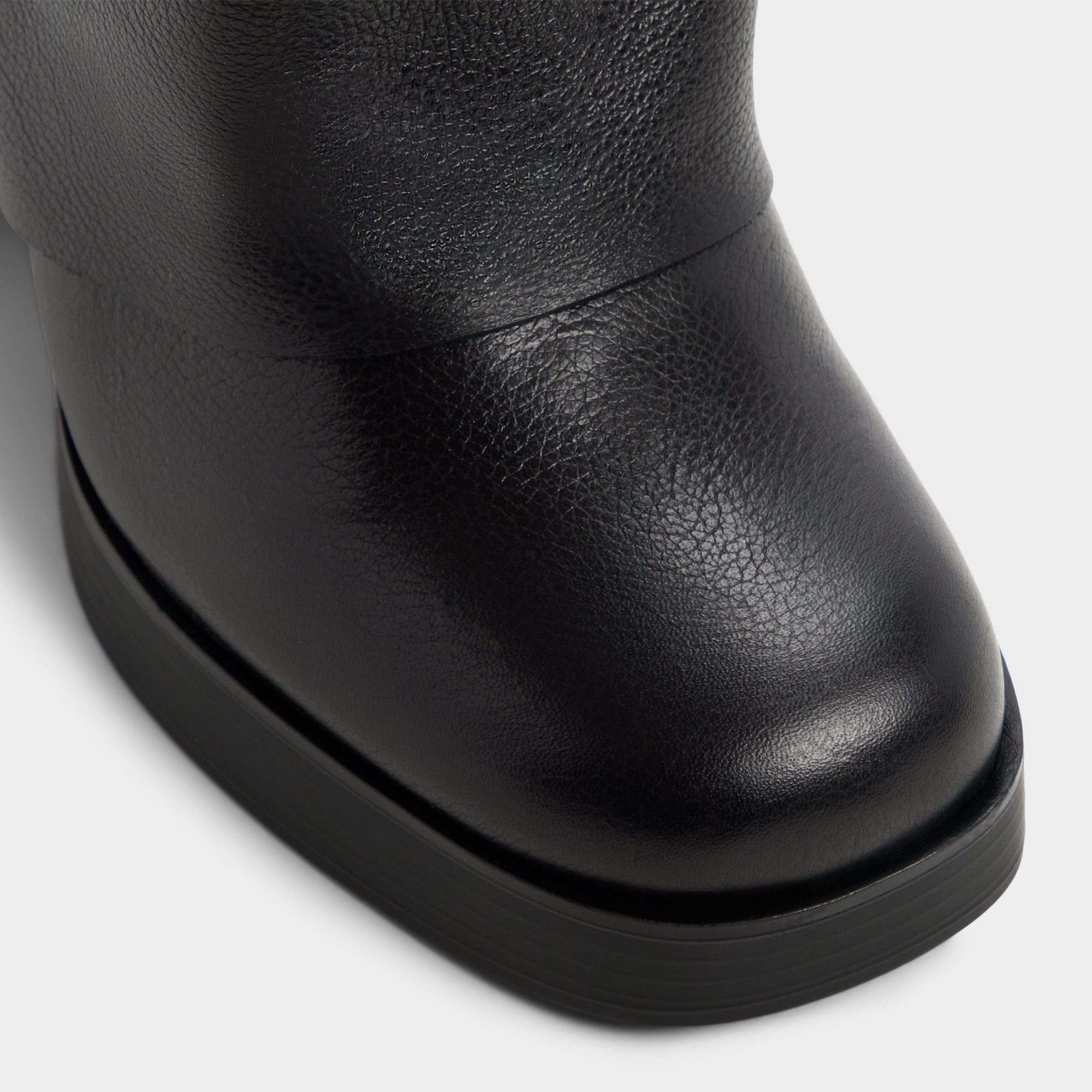Maeveh in Black - Knee-high boot, Platform