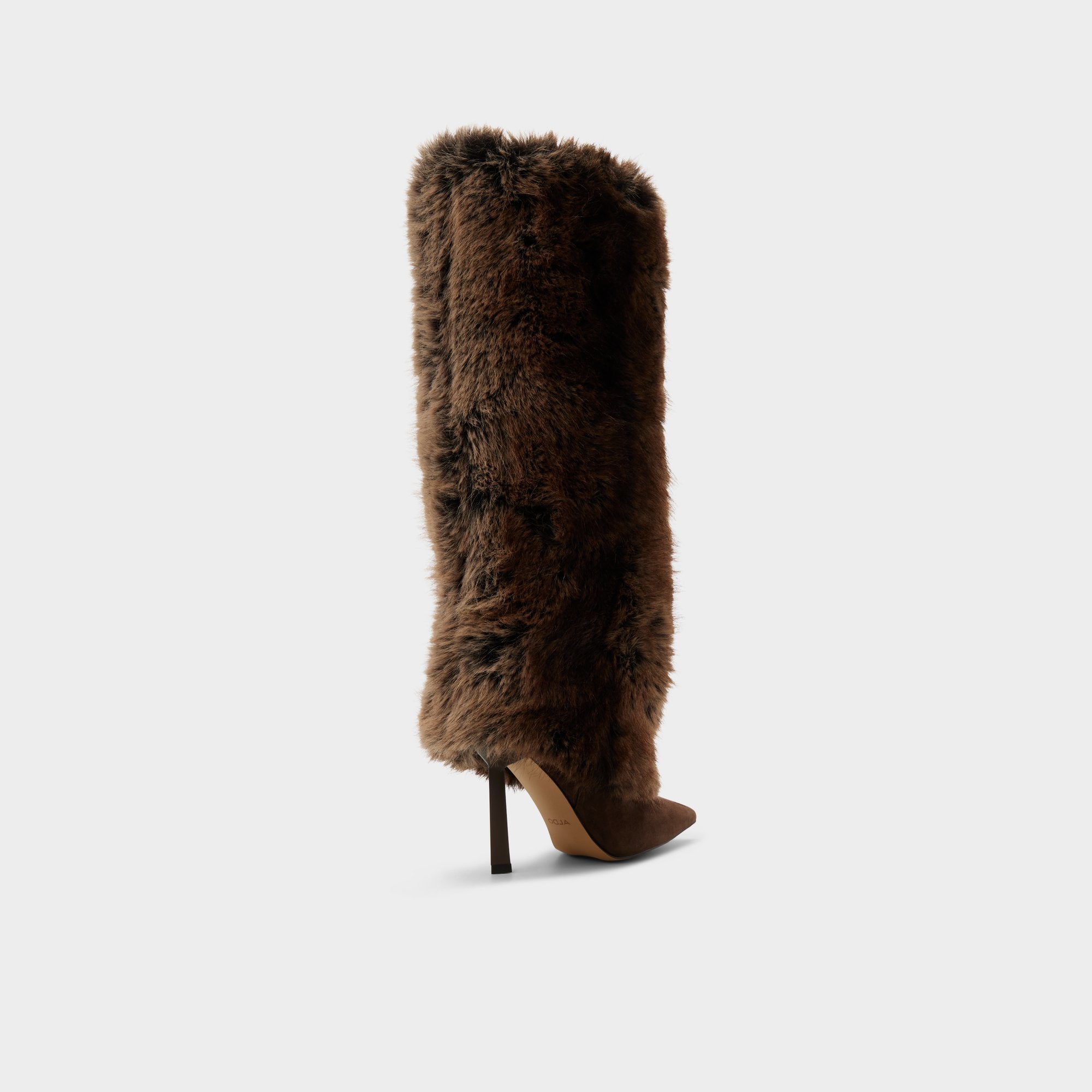 Lennore in Dark Brown 14163383 - Knee-high boot, Stiletto heel