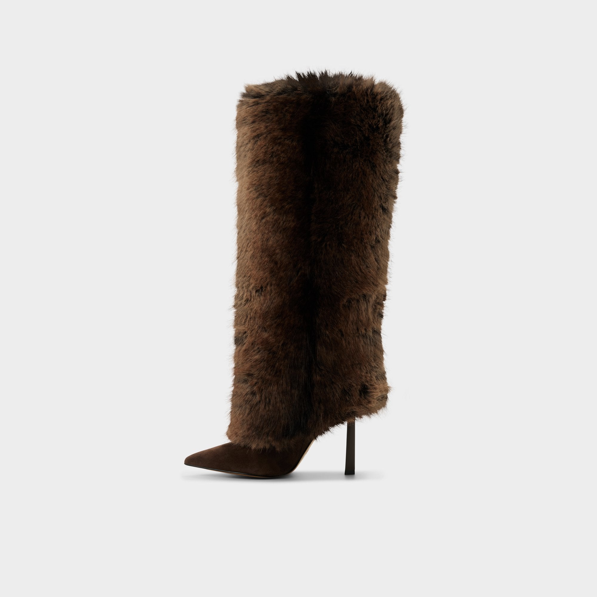 Lennore in Dark Brown 14163383 - Knee-high boot, Stiletto heel
