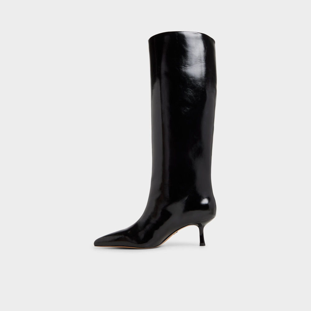 Selora Black Women's Tall Boots - Knee-high boot, Stiletto heel