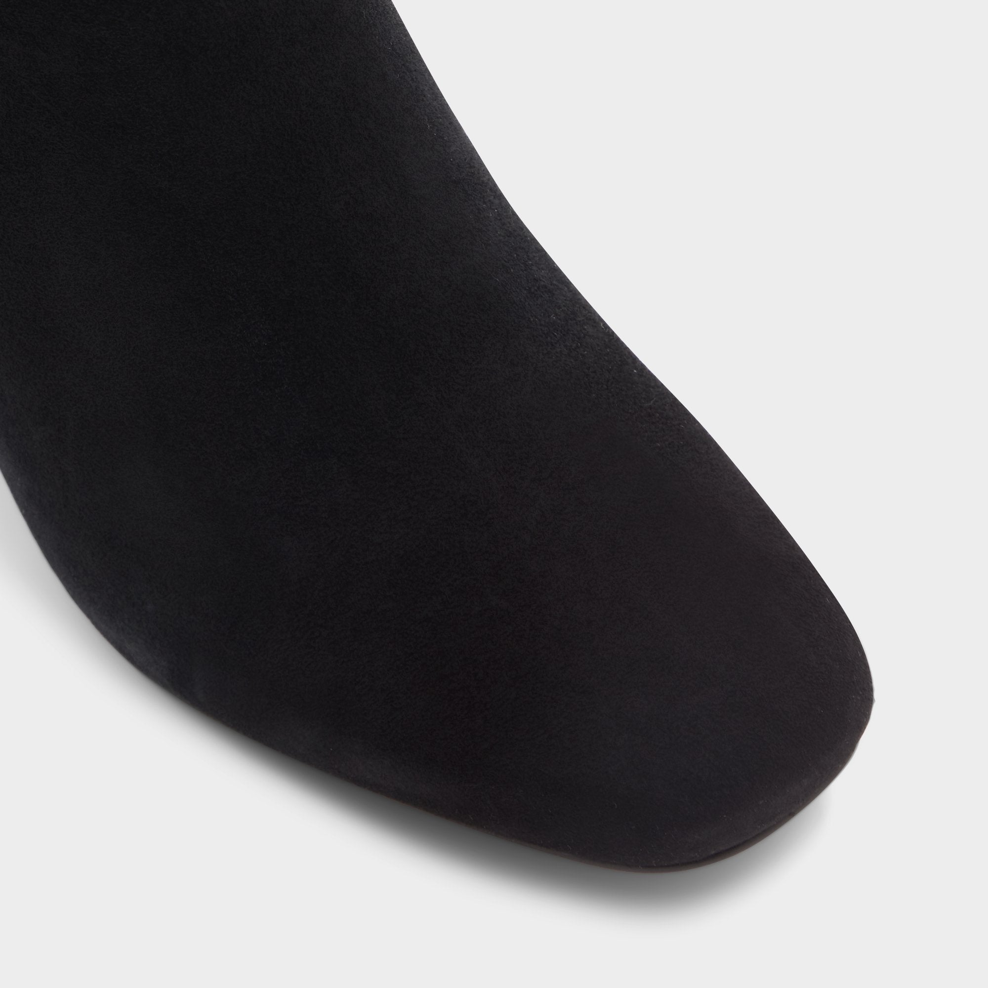 Satori in Other Black - Knee-high boot, Block heel