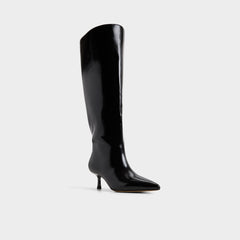 Selora in Wc Black - Knee-high boot, Stiletto heel
