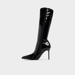 Re in Emily Other Black - Knee-high boot, Stiletto heel