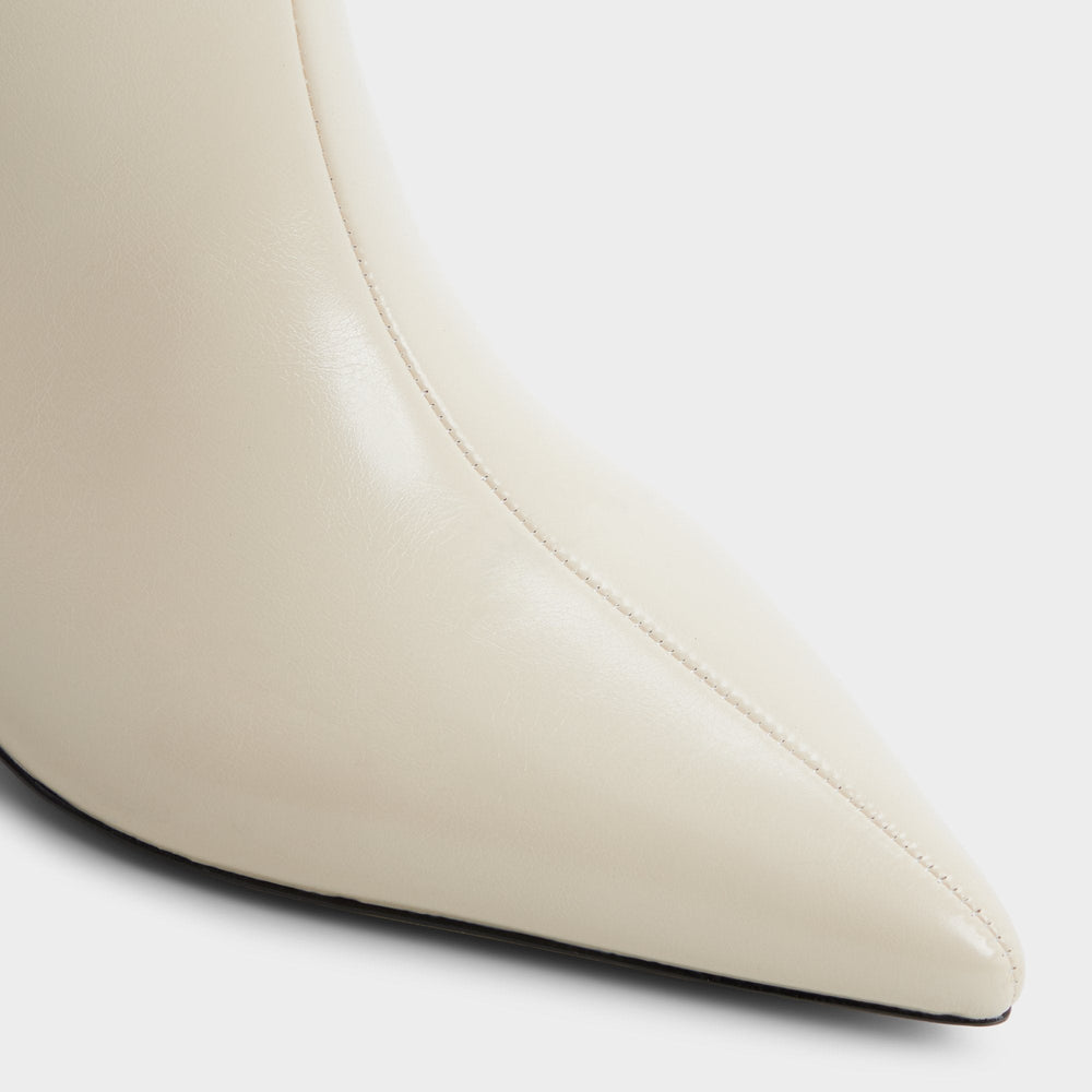 Selora in Cream 14166956 - Knee-high boot, Stiletto heel
