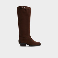 Emberlyn in Dark Brown 14163446 - Knee-high western boot, Cup sole