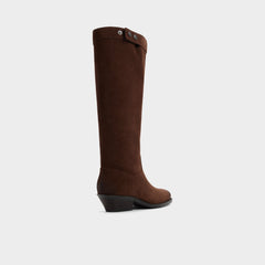 Emberlyn in Dark Brown 14163446 - Knee-high western boot, Cup sole
