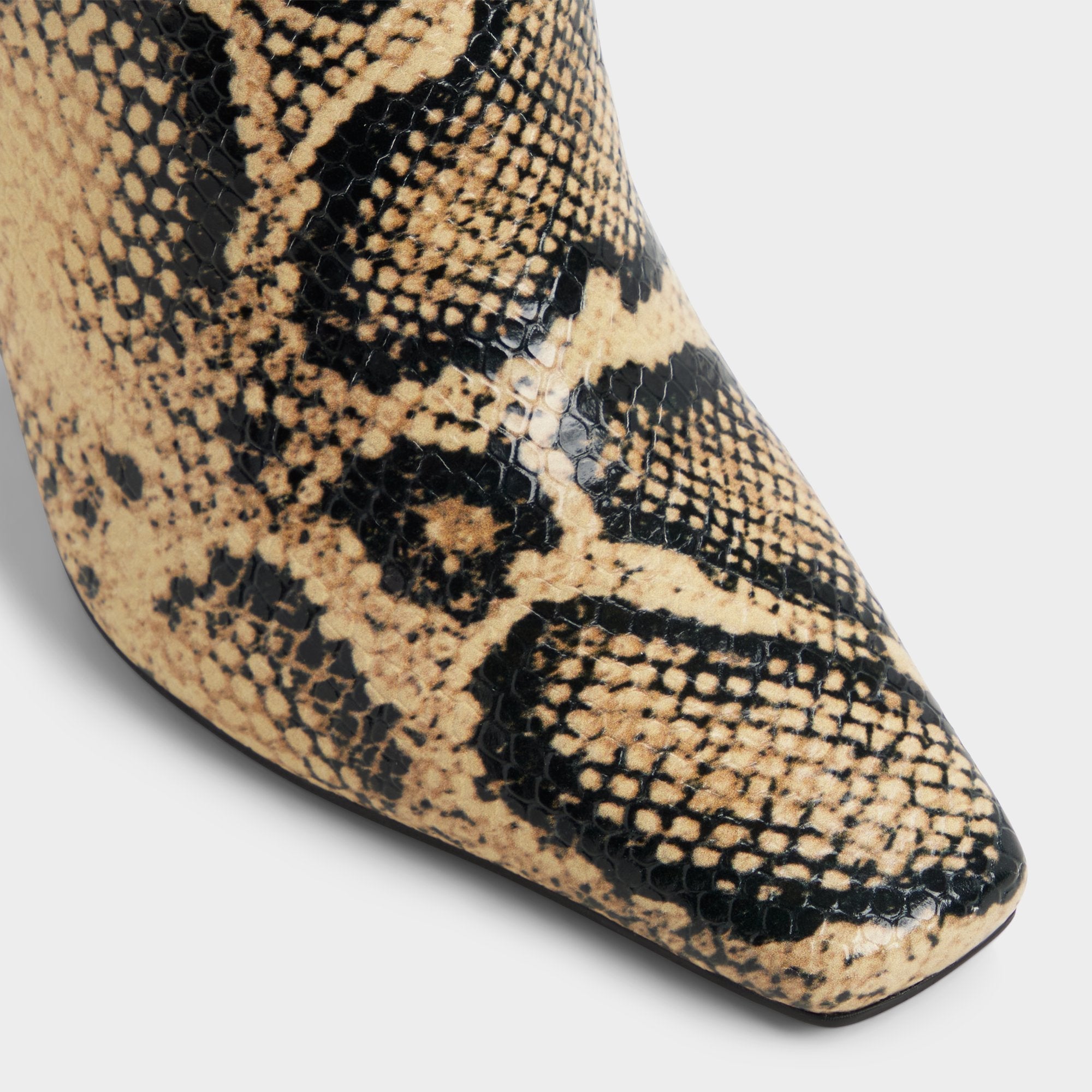 Vivienna in Brown Multi - Knee-high boot, Block heel