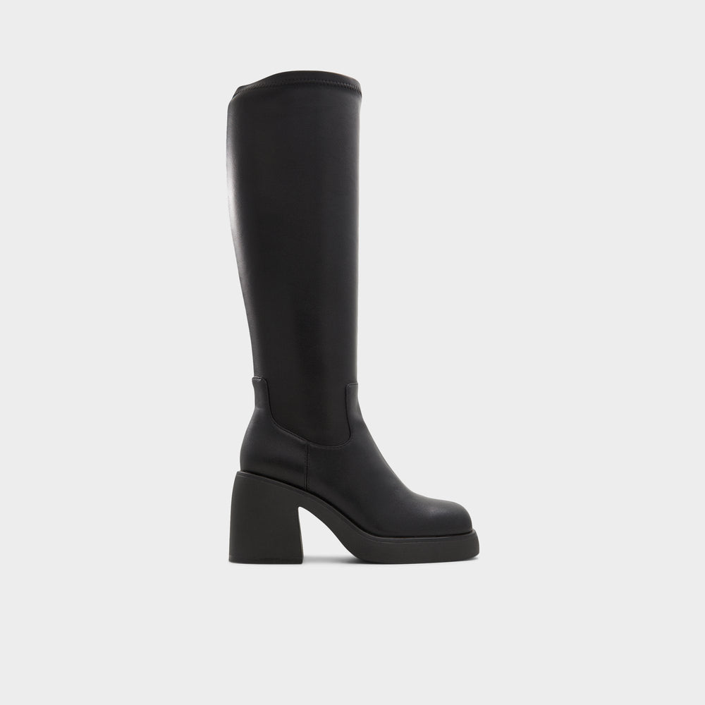 Auster in Wc Black - Knee-high boot, Platform