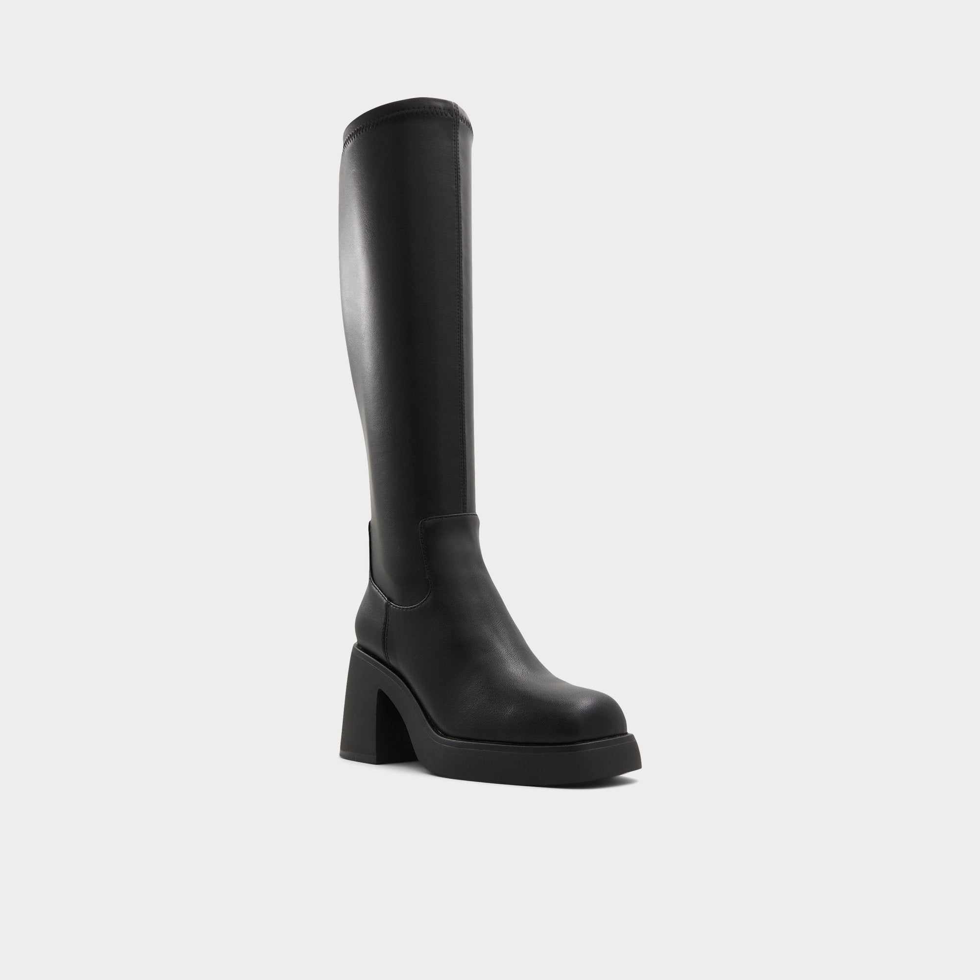Auster in Wc Black - Knee-high boot, Platform