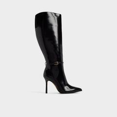 Maellie in Wc Black - Knee-high boot, Stiletto heel