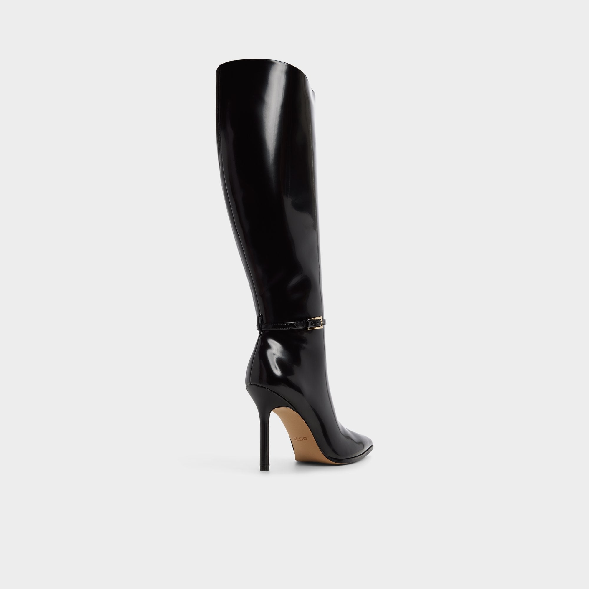 Maellie in Wc Black - Knee-high boot, Stiletto heel