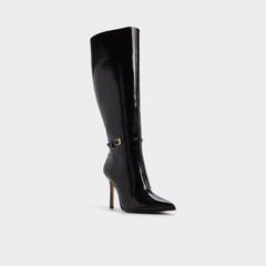 Maellie in Wc Black - Knee-high boot, Stiletto heel