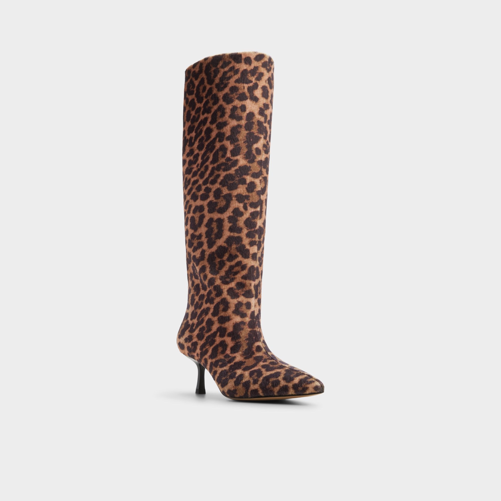 Selora in Open Brown 14183552 - Knee-high boot, Stiletto heel
