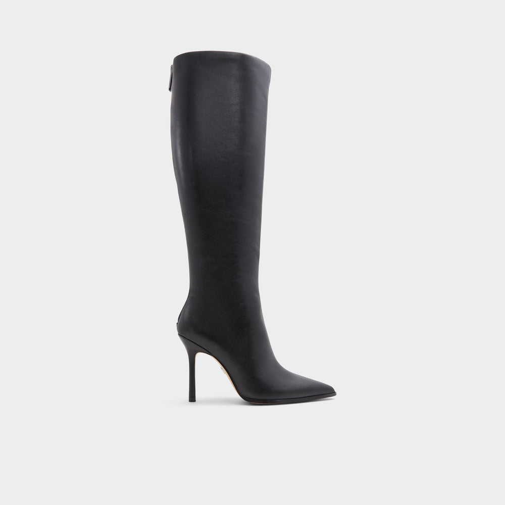 Maybellie Black Women's Tall Boots - Knee-high boot, Black