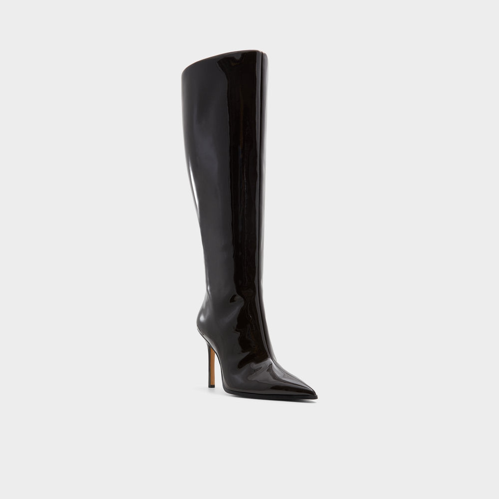 Maybellie-wc Dark Brown Women's Tall Boots - Knee-high boot, Brown