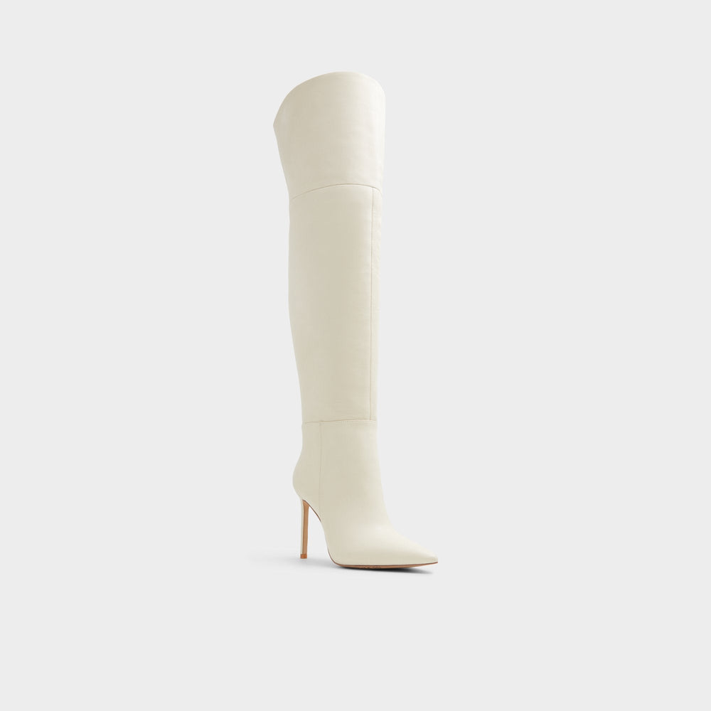 Galalede Beige Women's Tall Boots - Over-the-knee boot
