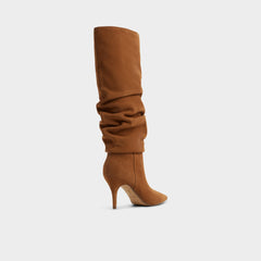 Kimmia in Other Brown - Knee-high boot, Stiletto heel