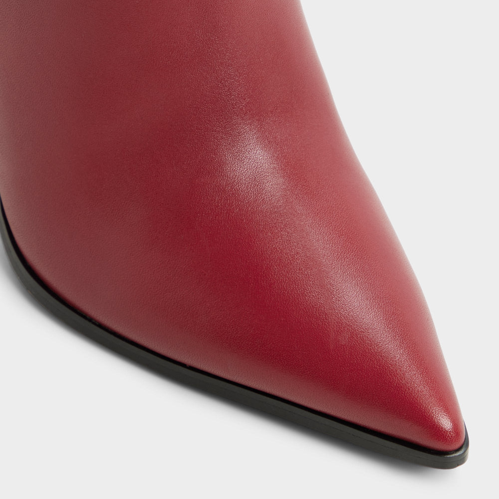 Maellie in Wc Dark Red - Knee-high boot, Stiletto heel