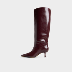 Selora in Wc Burgundy - Knee-high boot, Stiletto heel