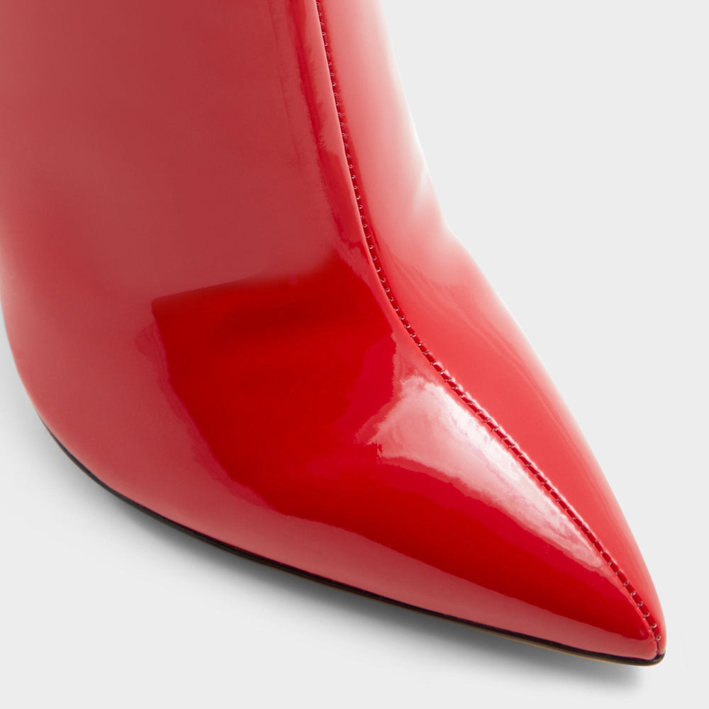 Agathea-wc Red Women's Tall Boots - Knee-high boot, Stiletto heel