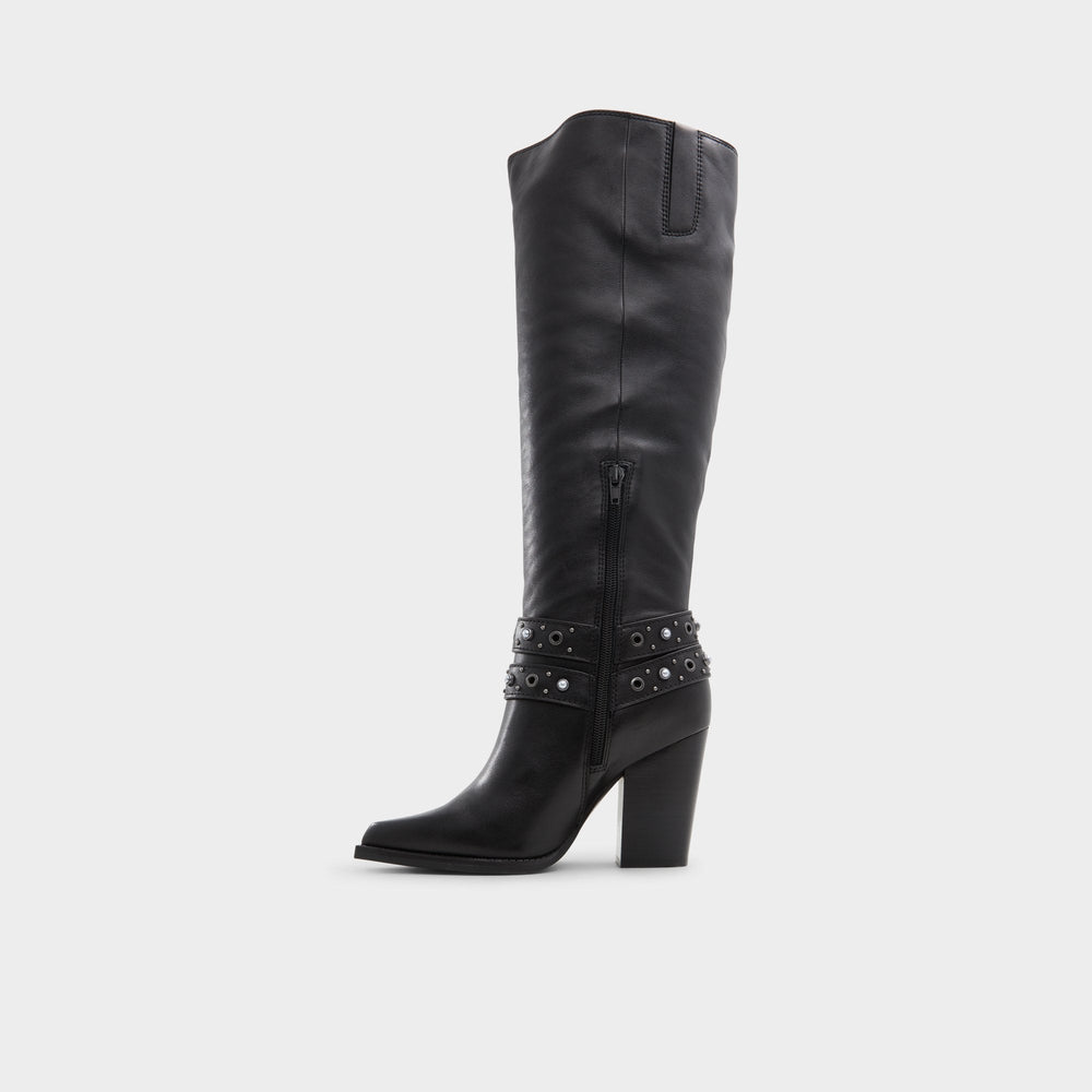 Thelidan Other Black Women's Tall Boots - Knee-high boot, Black