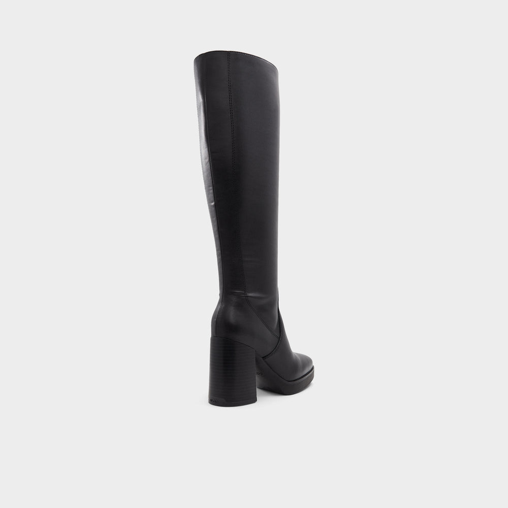 Equine Black Women's Tall Boots - Knee-high boot, Black