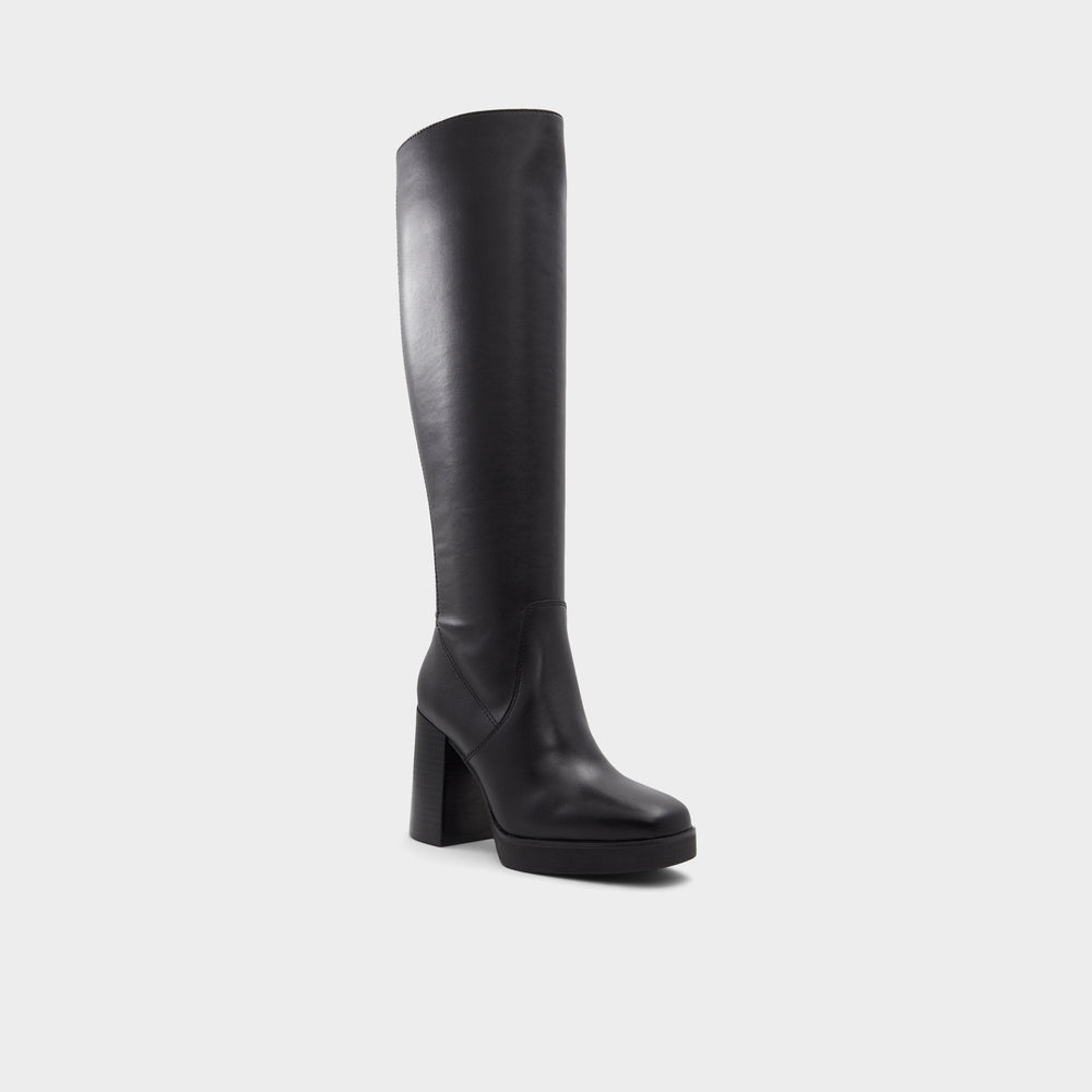 Equine Black Women's Tall Boots - Knee-high boot, Black