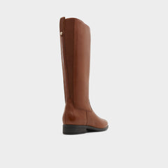 Wicoenitall Cognac Women's Tall Boots - Knee-high boot, Brown