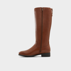 Wicoenitall Cognac Women's Tall Boots - Knee-high boot, Brown