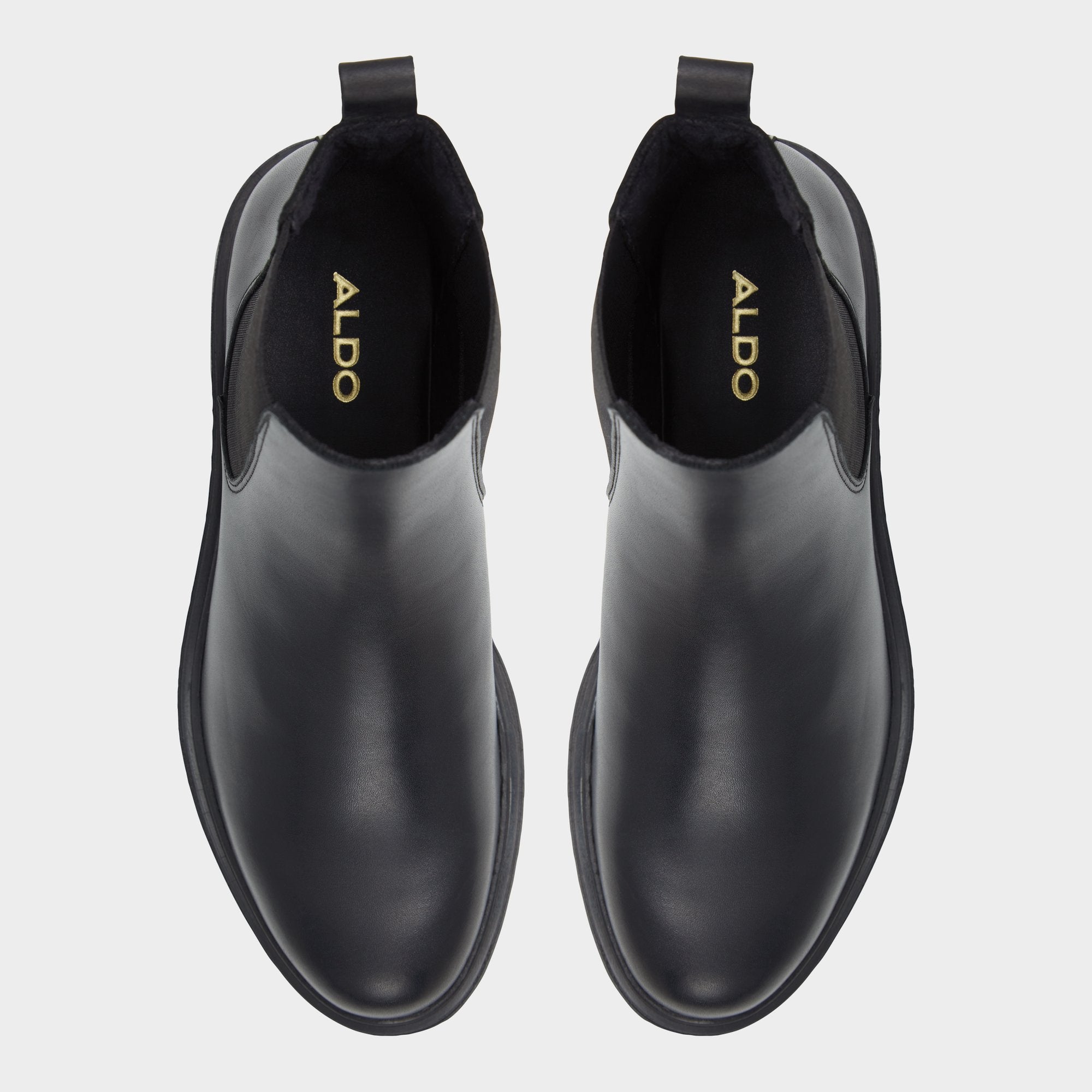 Adalitlan Black Women's Casual boots - Chelsea boot, Lug sole