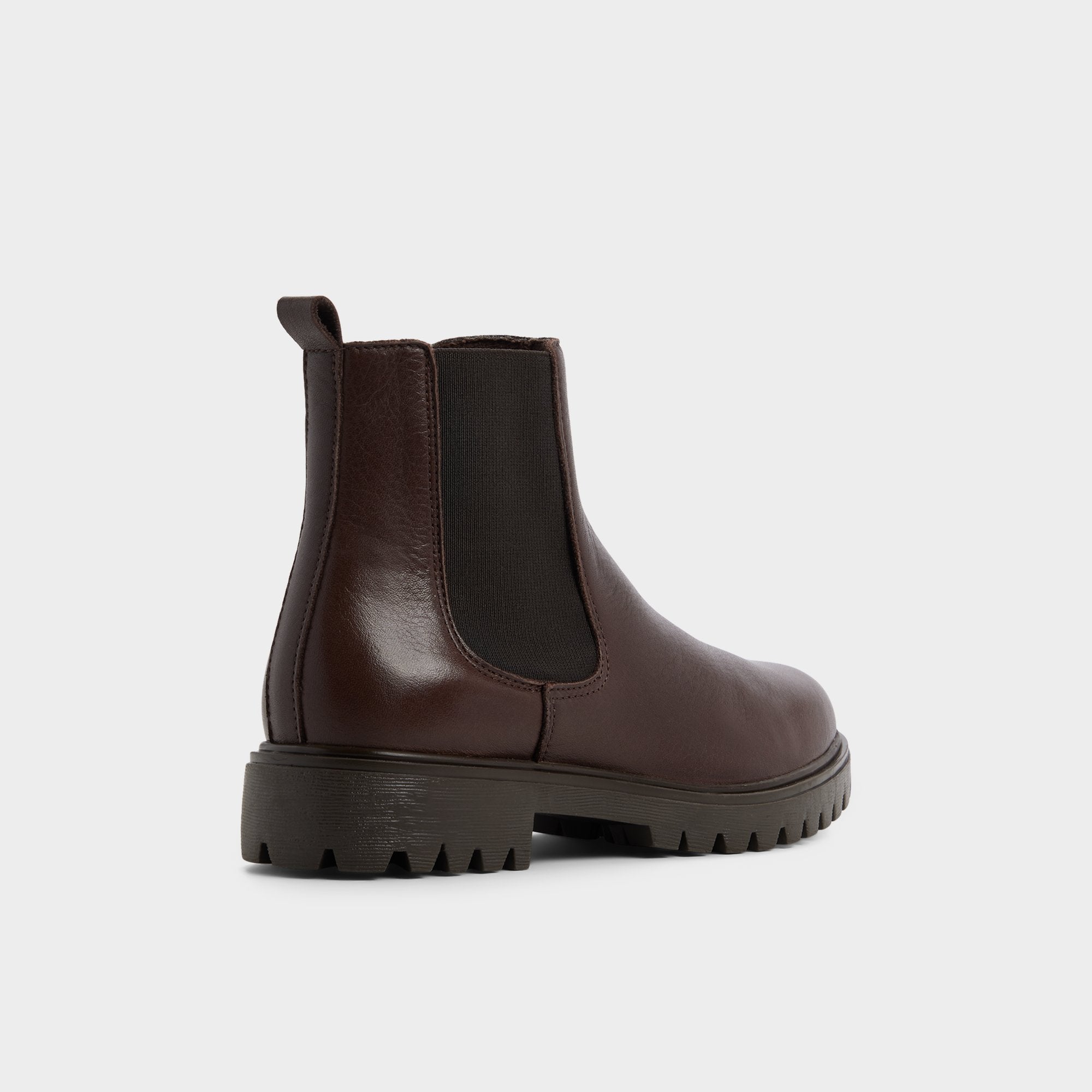 Adalitlan in Medium Brown - Chelsea boot, Lug sole