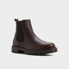 Adalitlan in Medium Brown - Chelsea boot, Lug sole
