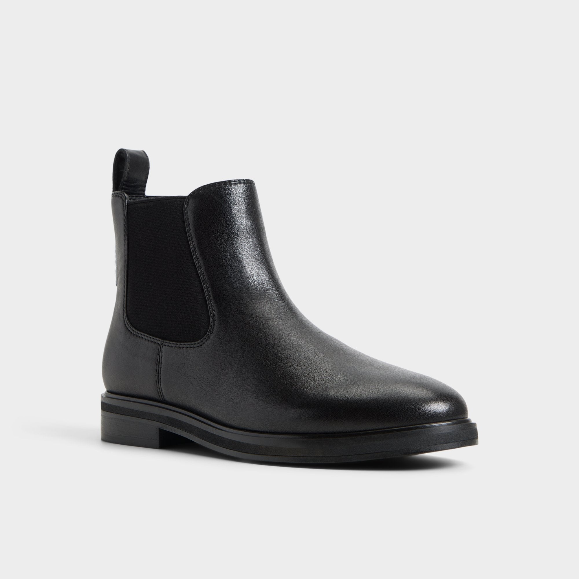 Librah in Black - Chelsea boot, Block heel